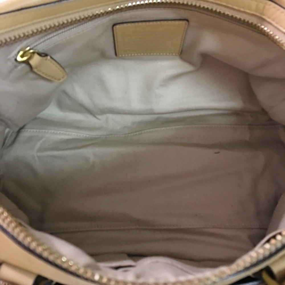 COACH Camel Leather LEGACY HALEY Satchel 23574 - Picture 3 of 8